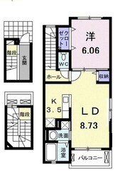 メッシュリールの物件間取画像